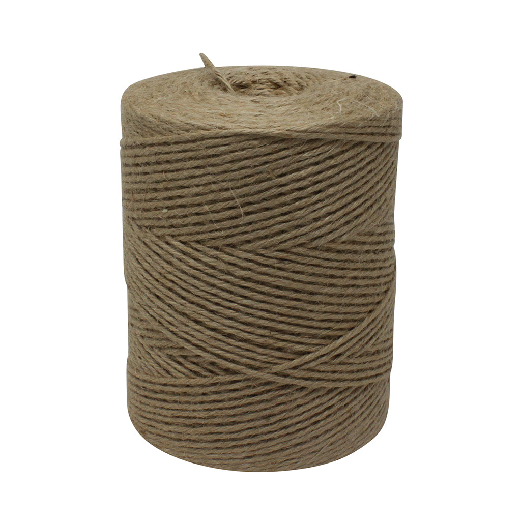 4 Pack Natural Jute Twine - 328 Feet Each, 100% Eco-Friendly Craft Rope For DIY & Gift Wrapping