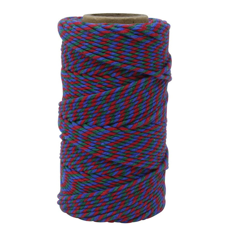 Red, Blue & Green No.6 Cotton Bakers Twine