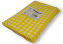 Yellow Gingham Vacuum Pouches (200 x 300) - 100/Pack