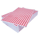 Red Gingham Duplex Sheets - 10 x 15'' (2024 Sheets/Pack)