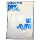 Clear Counter Wrap