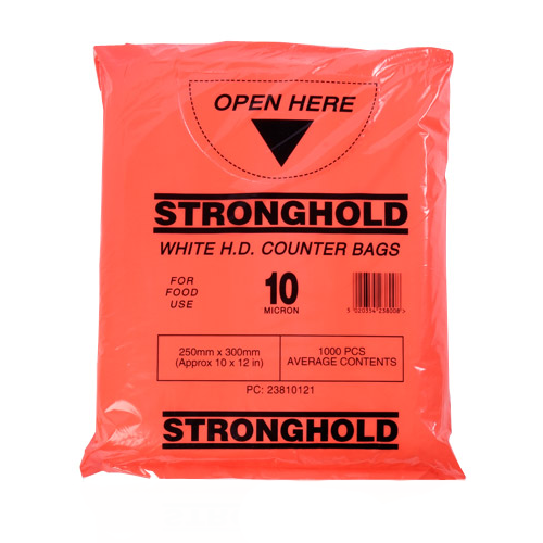 HD Counter Bags (10mu) - 1000/pack