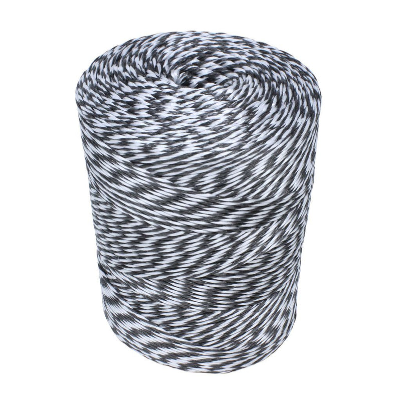 2mm Black and White Polypropylene Social Distancing Twine/Rope - 2.5kg Spool