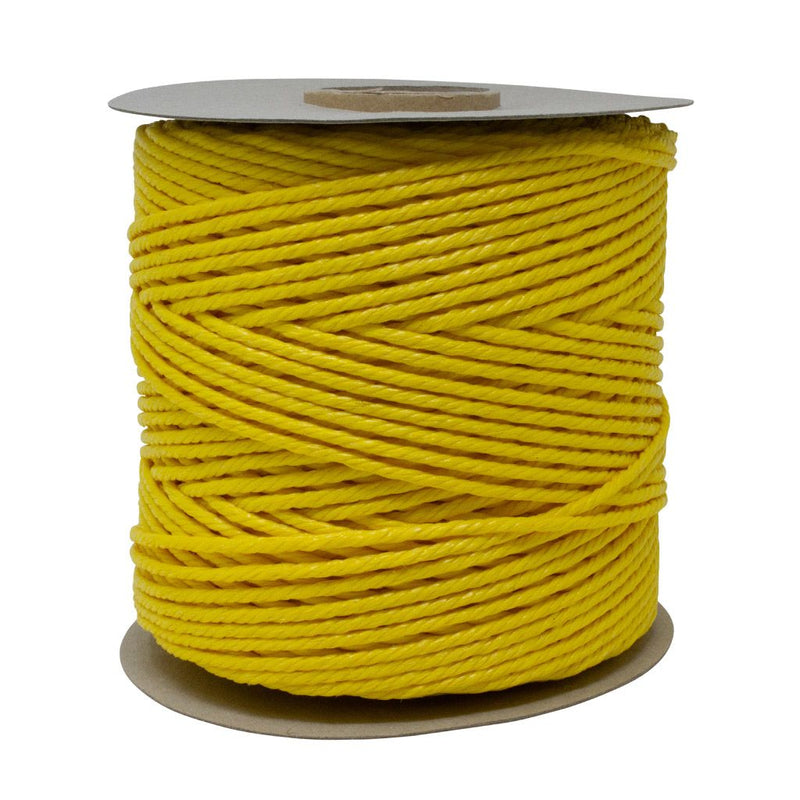 Polypropylene 1.7Kg Yellow Baling Twine With Flange