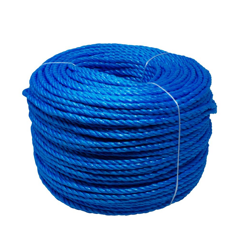 8mm Blue Polypropylene Gardening Rope/Twine
