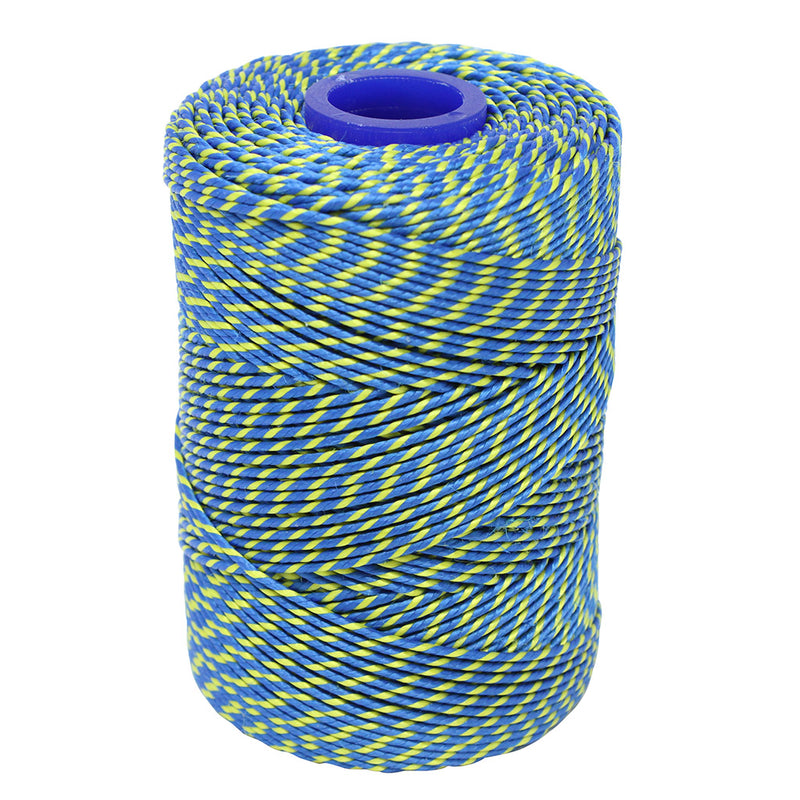 Blue & Yellow Hand Tying Butchers String/Twine - 200m/425g