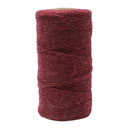3 Ply Burgundy Jute Craft Twine Reel