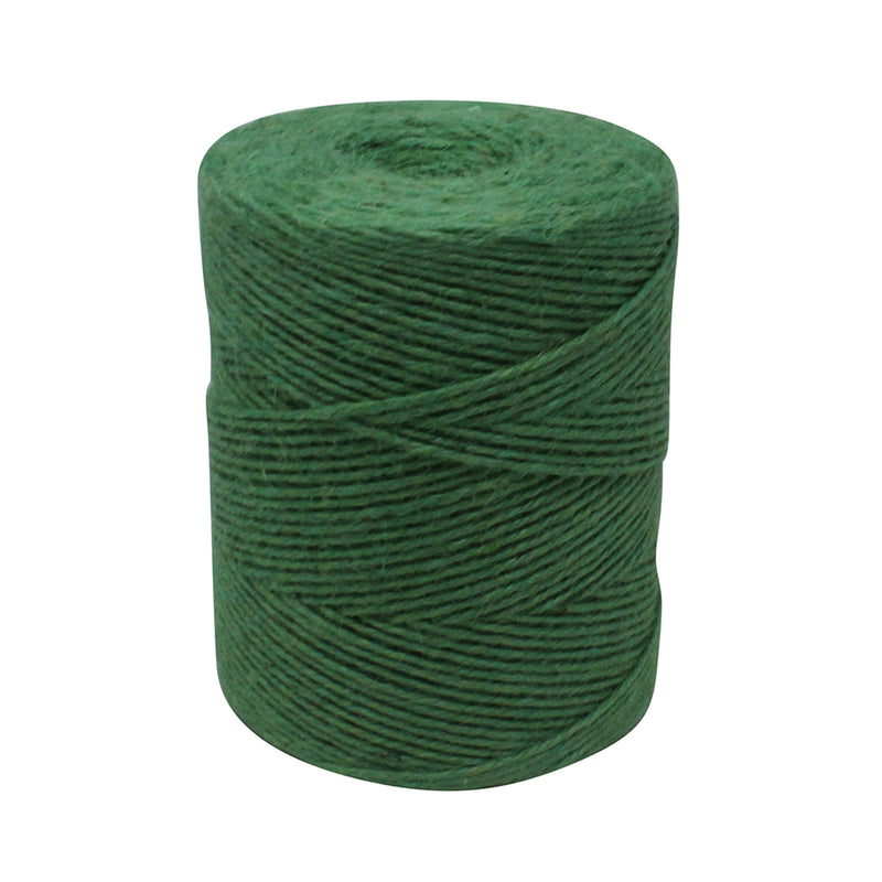 3 Ply Green Jute Twine for Twine in a Tub