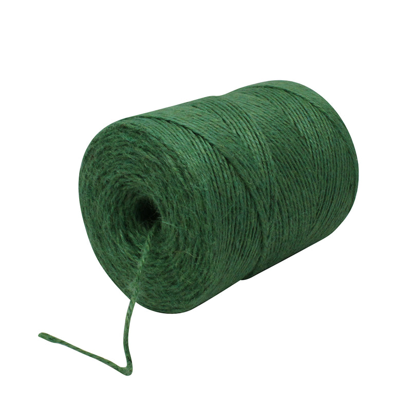 3 Ply Green Jute Twine for Twine in a Tub