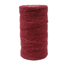 3 Ply Maroon Jute Twine Reel