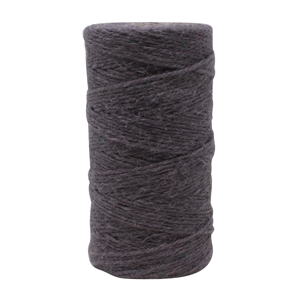 3 Ply Smoke Grey Jute Craft Twine Reel