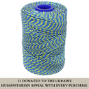 Blue & Yellow Hand Tying Butchers String/Twine