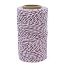 Baby Pink, White & Pink Sparkle No.6 Cotton Craft Twine