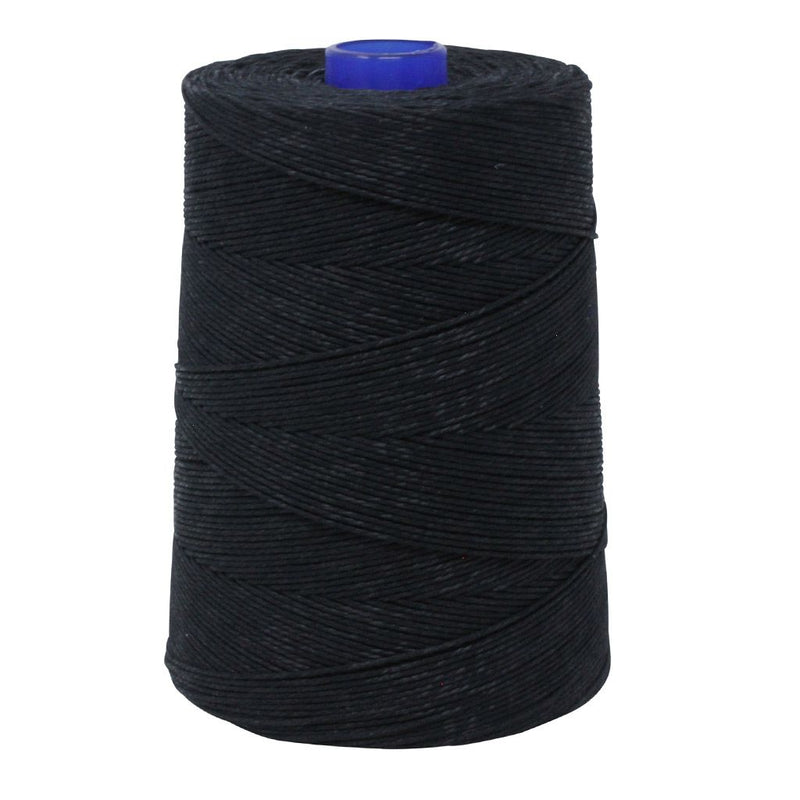 Black Non-Elasticated Cotton/Polyester 2000T Machine String/Twine 1210m/Kg