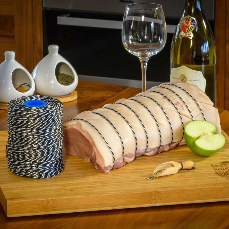 Black & White Hand Tying Butchers String/Twine