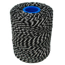 Black & White Hand Tying Football Coloured Twine