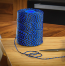 Blue & Black Hand Tying Butchers String/Twine - 200m/425g