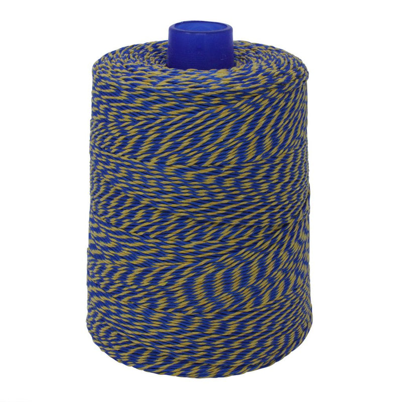 Blue & Yellow Cotton Polyester String/Twine 950m - Not Food Safe