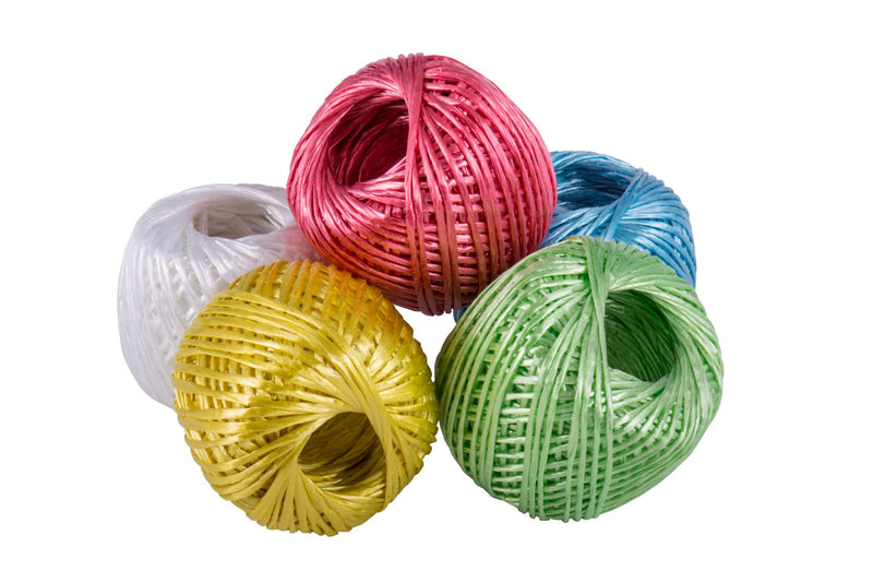 Polypropylene 40g Coloured Gardening Twine Balls