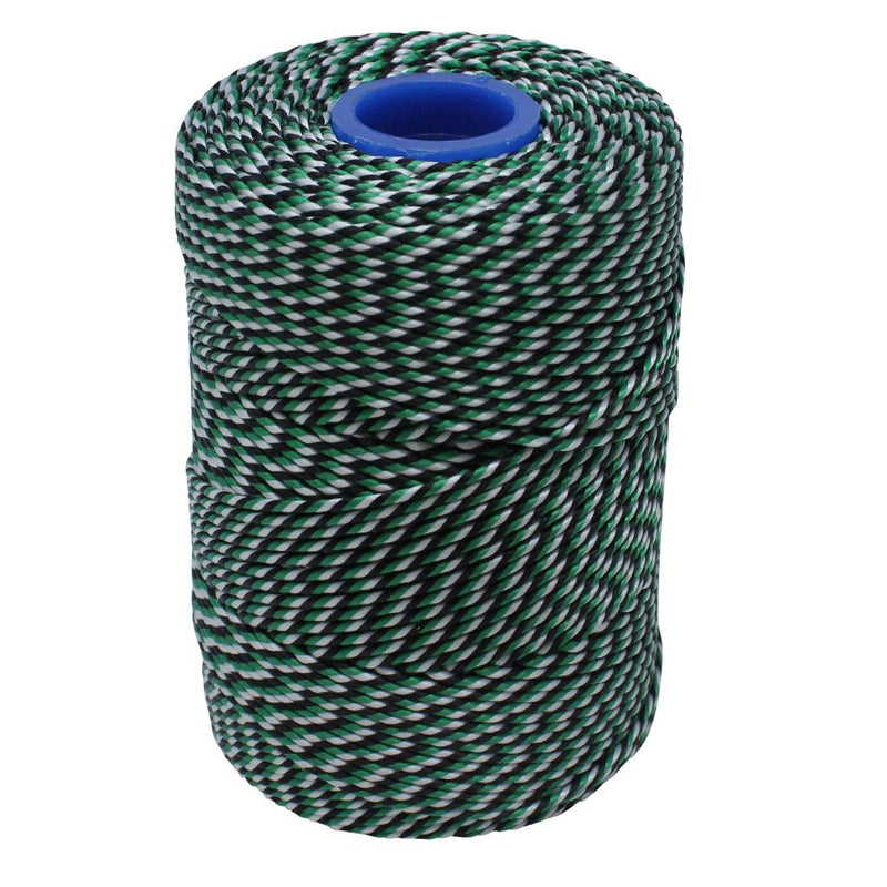 Green, Black & White Hand Tying Butchers String/Twine - 200m/425g