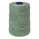 Green/White Non-Elasticated 2000T Machine String/Twine 1050m/Kg