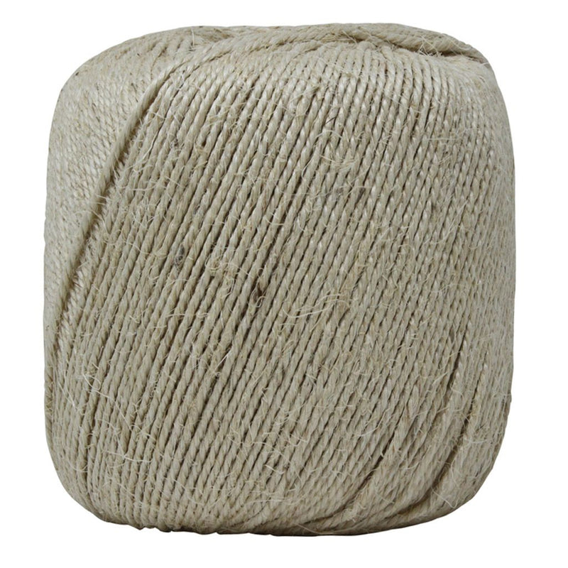 Natural 3 Ply Sisal Twine - Large Ball