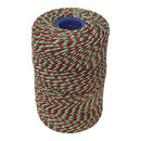 No.5 Red, White & Green Butchers String/Twine