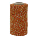 Orange, Yellow & Silver Sparkle No.6 Cotton Craft Twine