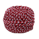 Red & White 50m Cotton Twine Balls