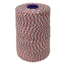 Red/White Non-Elasticated 2000T Machine String/Twine 1050m/Kg