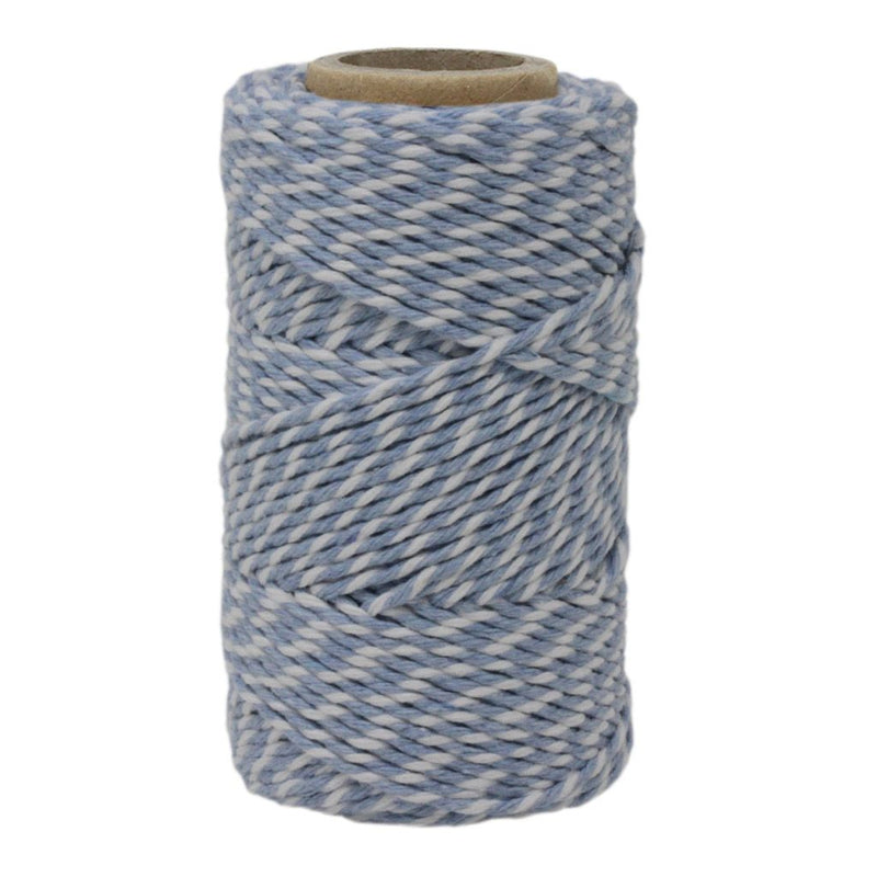 Sky Blue & White No.6 Cotton Bakers Twine